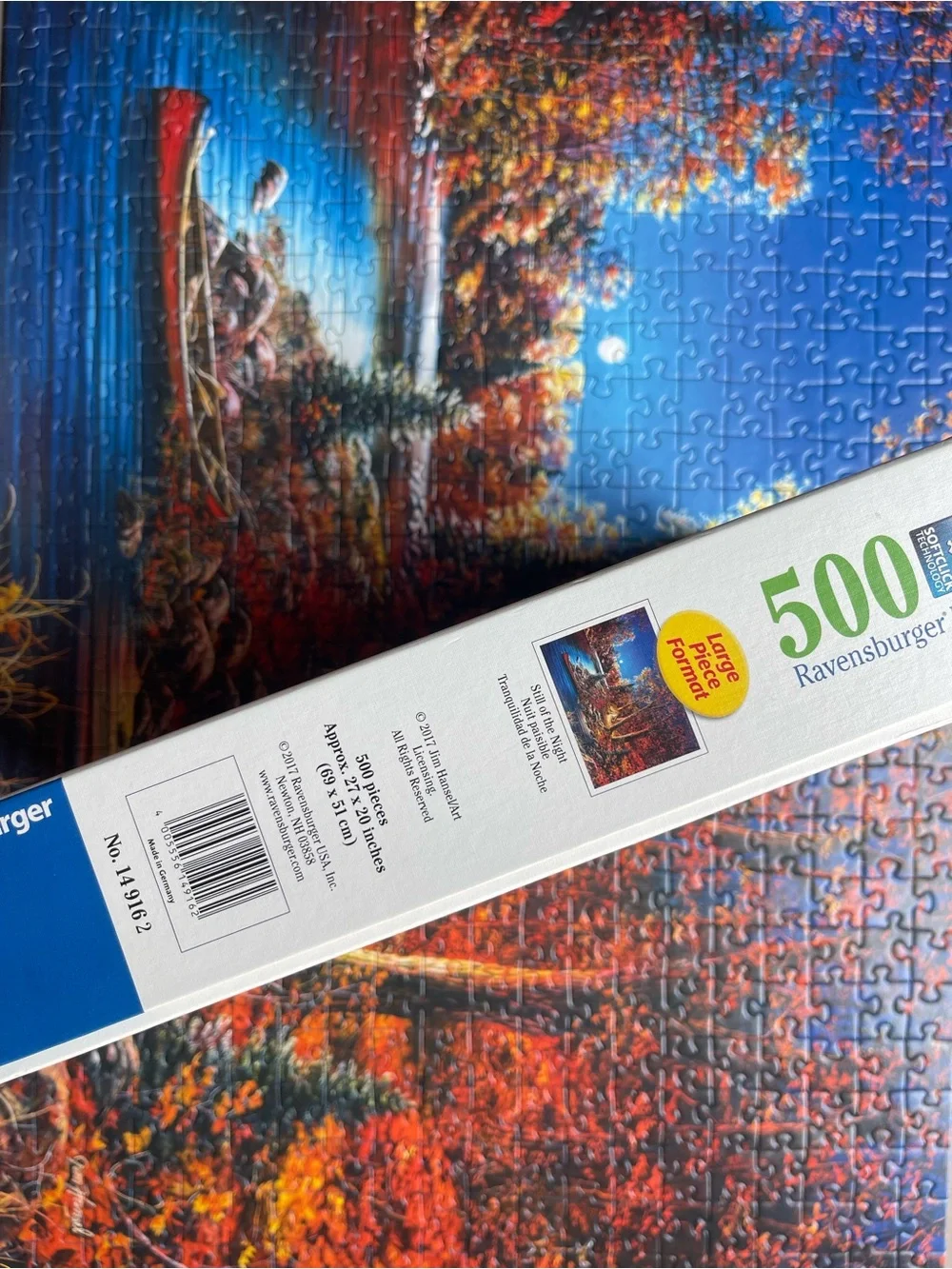 Ravensburger 500 Large Piece Format complete puzzle